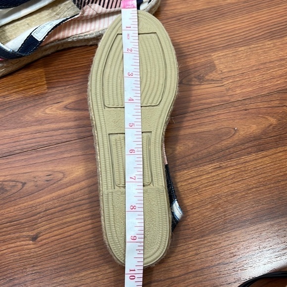 Pierre-Louis Mascis Striped Espadrilles Pink & Navy Sz 38 NWOT - Picture 10 of 10